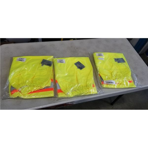 3 NEW XXL SAFETY COVERALLS