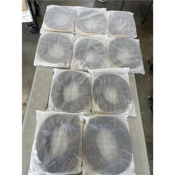 CASE OF NEW FOAM WEATHER STRIPPING, CUT TO SIZE