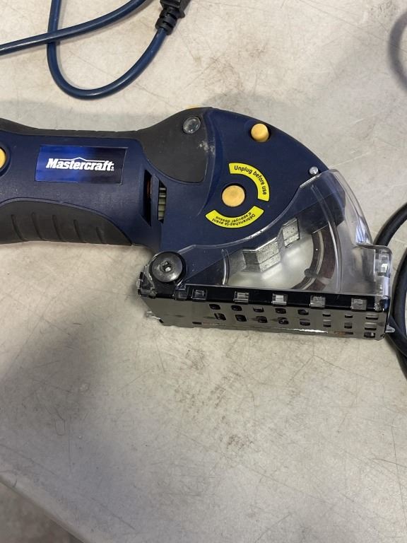MASTERCRAFT MULTI CUTTER PRECISION SAW AND ANGLE GRINDER