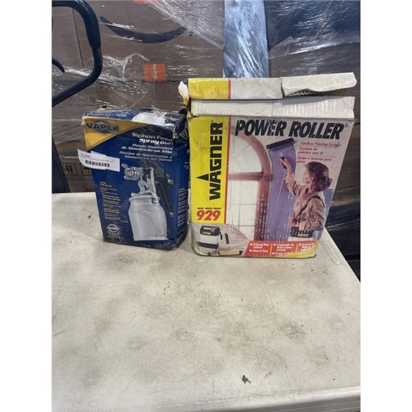 WAGNER POWER ROLLER AND SPRAY GUN