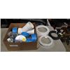 Image 1 : BOX OF NEW OUTFLOW HOSE, WATER LINE AND MORE