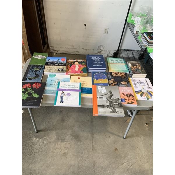 ASSORTED NEW HARD COVER BOOKS, APPROX 16