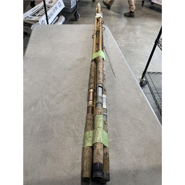 BUNDLE OF VINTAGE FISHING RODS