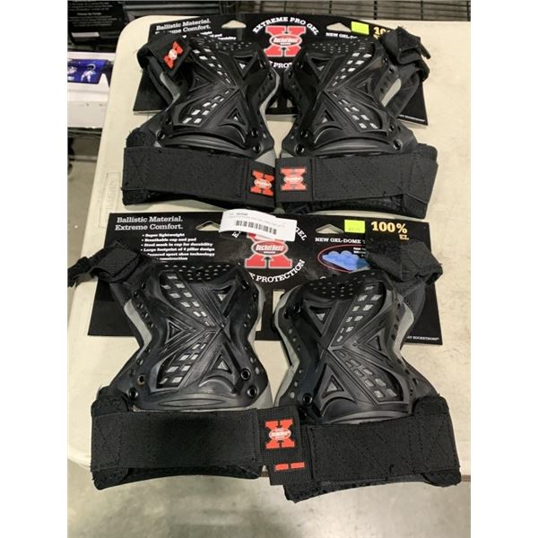 2 NEW EXTREME PRO GEL KNEE PAD SETS