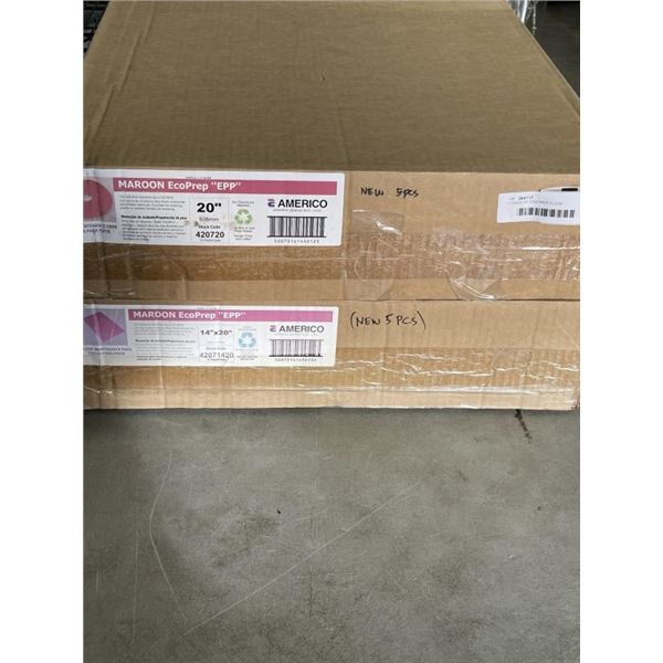 2 CASES 20" ECO PREP FLOOR MAINTENANCE PADS