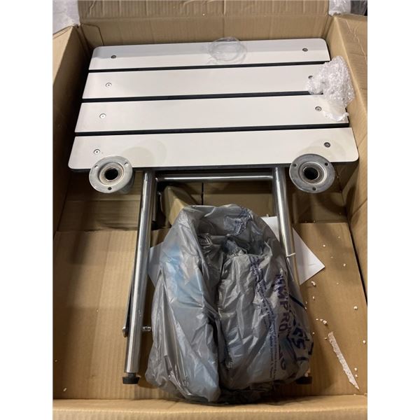 NEW SWING DOWN LEGS SHOWER SEAT RETAIL $280