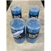 Image 1 : 4 NEW TUBS OF BLUE GLOW IN THE DARK ROCKS