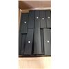 Image 2 : 2 NEW CASES OF BLACK PEN BOXES, 300 PER CASE