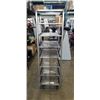 Image 3 : ROLLING BAKERS RACK, 70 INCH TALL X 26 X 20.5