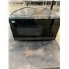 Image 4 : ROLLING BLACK 3 TIER CART AND MICROWAVE