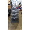 Image 1 : ROLLINF RETAIL RACK, 55 INCH TALL, 25 X 25