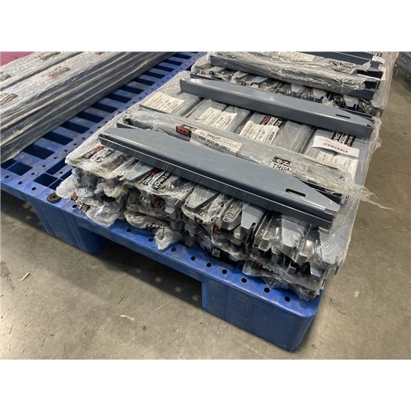 70 NEW EZ-RECT 18 INCH CENTRE SHELF SUPPORTS