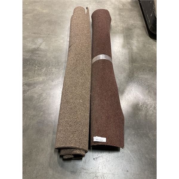2 ROLL ENDS OF COMMERCIAL CARPET