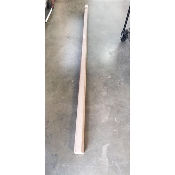 NEW STAIR NOSING IN BROWN, 8 LENGTHS OF 8FT