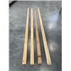 Image 1 : 4 NEW SELKIRK PREMIUM 4 X 4 CEDAR POSTS, 10FT LONG, STAIN READY