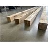 Image 4 : 4 NEW SELKIRK PREMIUM 4 X 4 CEDAR POSTS, 10FT LONG, STAIN READY