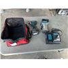 Image 1 : MAKITA CORDLESS 18V DRT50 ROUTER, AND IMPACT GUN, 2 3.0AH BATTERIES, CHARGER AND CARRY BAG, ALL TEST