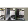 Image 4 : 6 NEW PACKS OF CAMPUS NOTEBOOKS, 2 PACKS OF 5 BLAC, SIZE A5, AND  4 PACKS OF RULED SIZE B5, MULTI CO