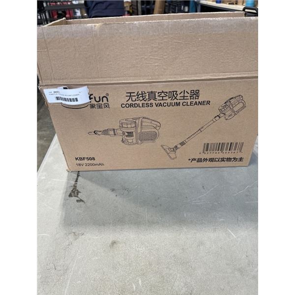 KOBOFUN CORDLESS VACUUM CLEANER