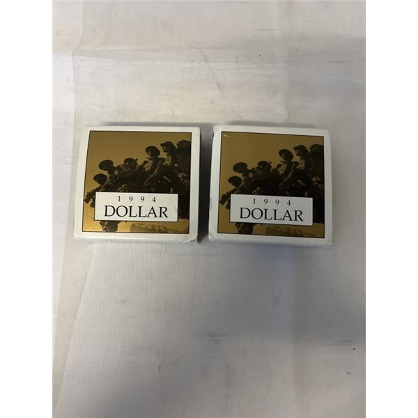 2 - 1994 REMEMBRANCE PROOF DOLLARS