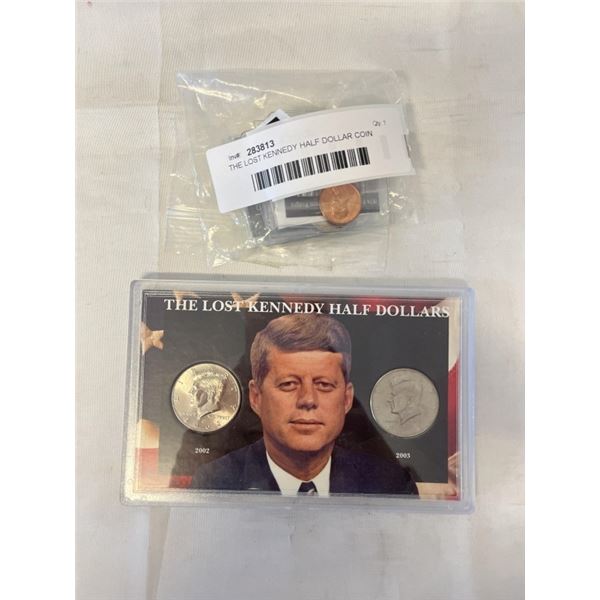 THE LOST KENNEDY HALF DOLLAR COIN SET AND OTHER COMMEMORATIVE COINS