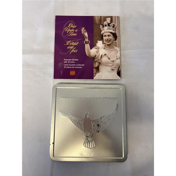 ONCE UPON A TIME COIN SET (ONLY 3) AND RCM MILLENIUM COIN SET