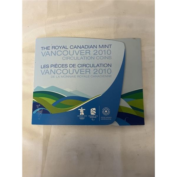 2010 RCM VANCOUVER OLYMPIC COIN SET