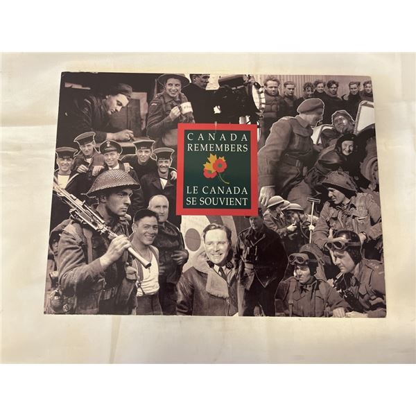 RCM CANADA REMEMBERS COMMEMORATIVE COIN SET