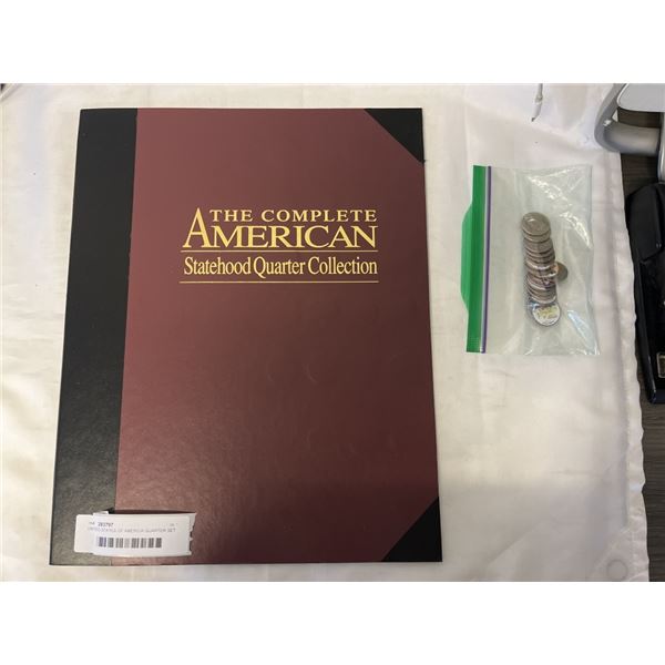 UNITED STATES OF AMERICA QUARTER SET WITH ADDITIONAL QUARTERS