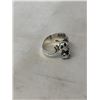 Image 1 : STERLING SILVER 2 CATS RING MARKED 925 RING SIZE 6.5