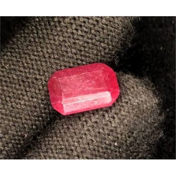 ($8,400 APPRAISAL) - 5.6 CT CERTIFIED RUBY GEMSTONE