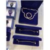 Image 2 : LOT OF NEW JEWELLERY - WATCHES, EARRINGS, NECKLACES, ETC