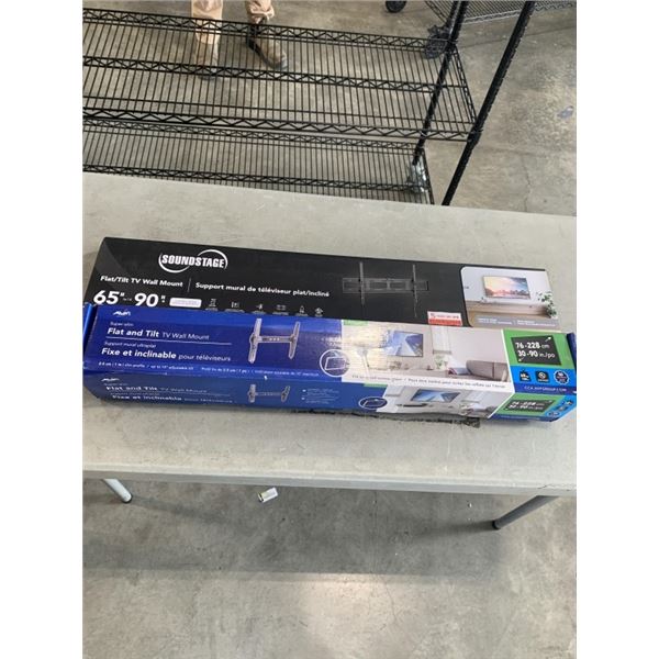 2 FLAT AND TILT TV WALL MOUNTS