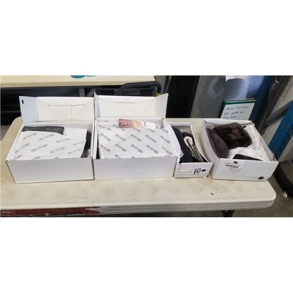 4 NEW PAIRS  SIZE 10  SHOES AND BOOTS