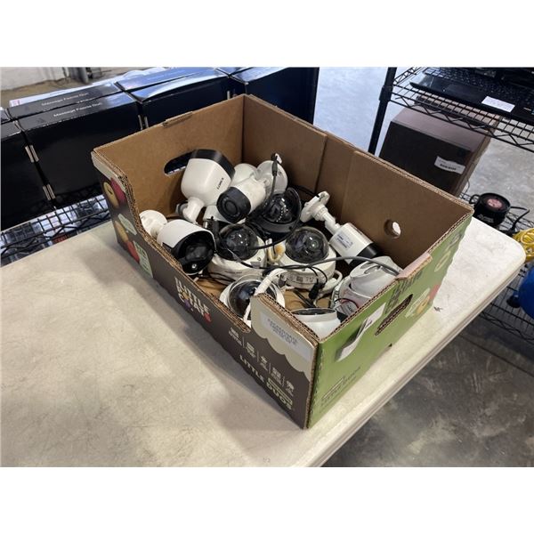 ASSORTED LOREX AND HIK VISION SECURITY CAMERAS