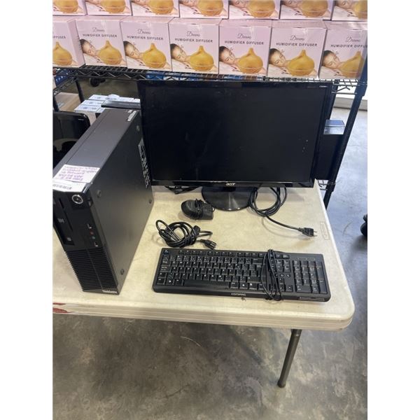 LENOVO THINKCENTRE I7 4TH GEN DESKTOP COMPUTER WITH WINDOWS 10 UPDATES, READY TO USE WITH MONITOR, K