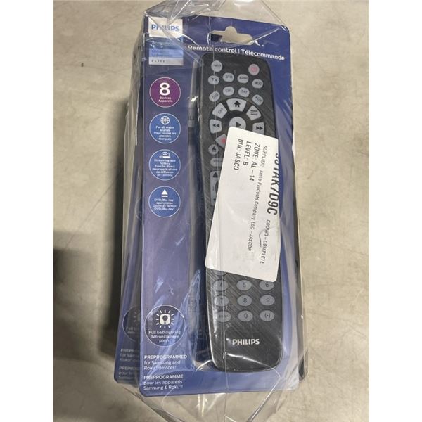 12 PHILLIPS UNIVERSAL REMOTES
