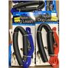 Image 2 : TRAY OF NEW 48 INCH NYLON DOG LEASHES WITH PADDED HANDLE