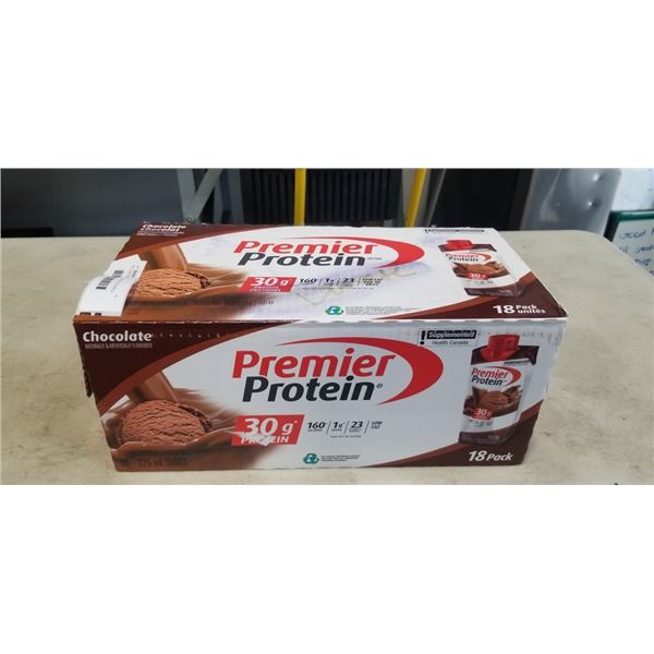 NEW CASE PREMIUM PROTEIN SHAKES - CHOCOLATE, BB NOV/2026