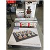 Image 1 : 2 FONDUE SETS, TAPAS SET, AND CONDIMENT ICE TRAY