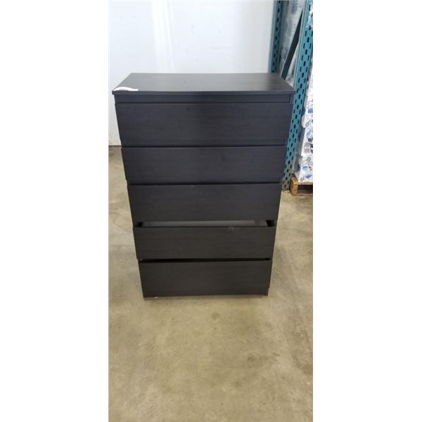 IKEA DARK FINISH HIGHBOY DRESSER