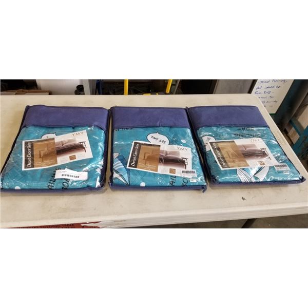 2 NEW FULL / QUEEN SIZE DUVET COVER SETS