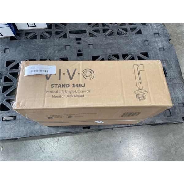 VIVO VERTICAL LIFT SINGLE ULTRAWIDE MONITOIR MOUNT