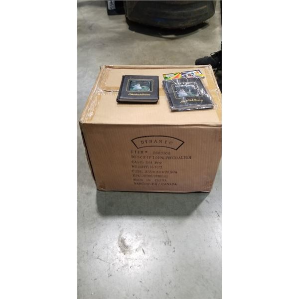 NEW CASE OF 144 4X6 PHOTO ALBUMS WIRTH PREVIEW WINDOW