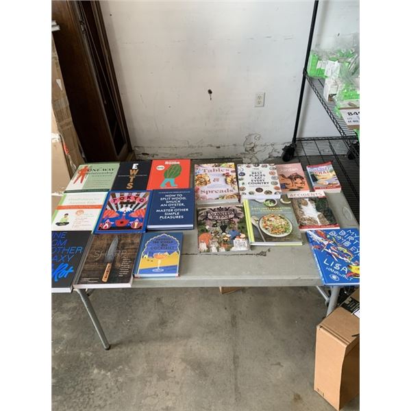 ASSORTED NEW HARD COVER BOOKS, APPROX 16