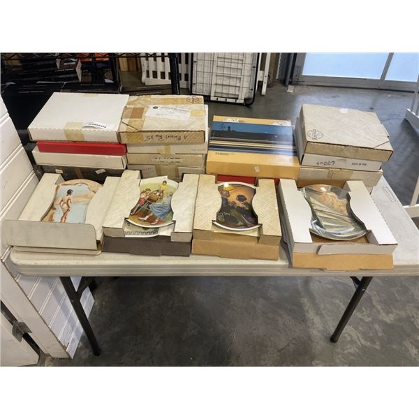 21 VINTAGE COLLECTIBLE COLLECTOR PLATES