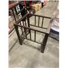 Image 3 : GLASS HALL TABLE AND SIDE TABLE FRAME