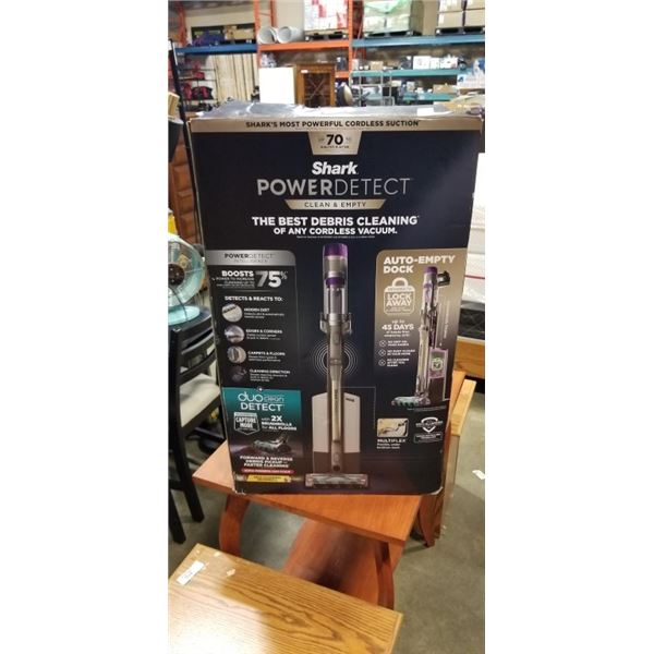 SHARK POWER DETECT CORDLESS VACUUM WORKING