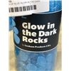 Image 2 : 4 NEW TUBS OF BLUE GLOW IN THE DARK ROCKS