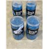 Image 1 : 4 NEW TUBS OF BLUE GLOW IN THE DARK ROCKS